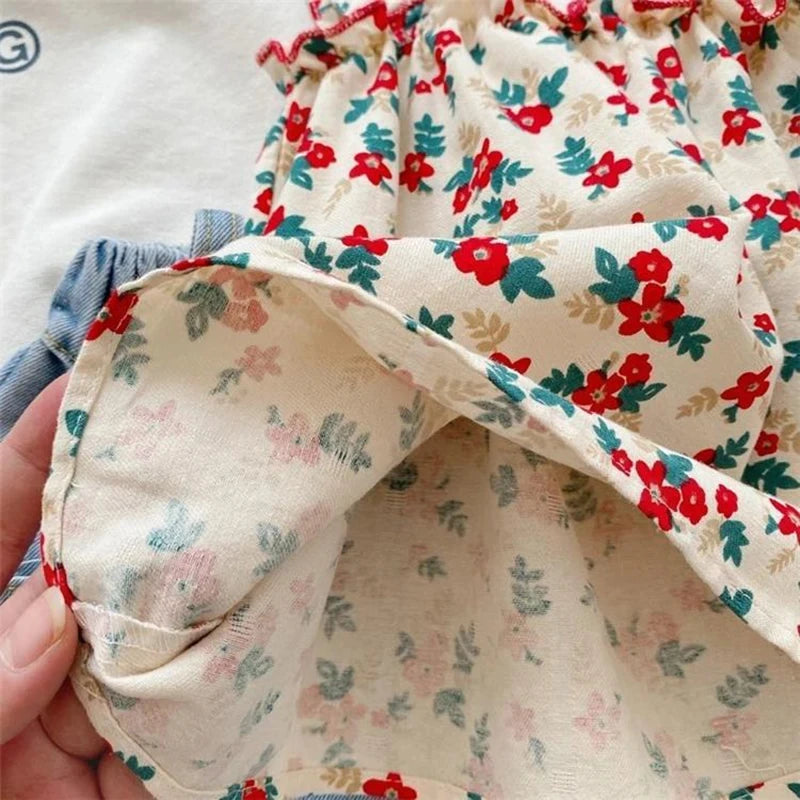 طقم صيفي للبنات: تنورة كت وشورت – مريح وأنيق